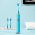 Tongwode Sonic Electric Toothbrush IPX7 Waterproof Adult Couple Home Use Soft Bristle Replaceable With 6 Tooth Brush Heads. 