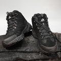 HIKEUP Brand Professional Outdoor Hiking Boot Genuine Leather Trekking Mountain Sneakers Camping Men Shoes Tactical Hunting Boot. 