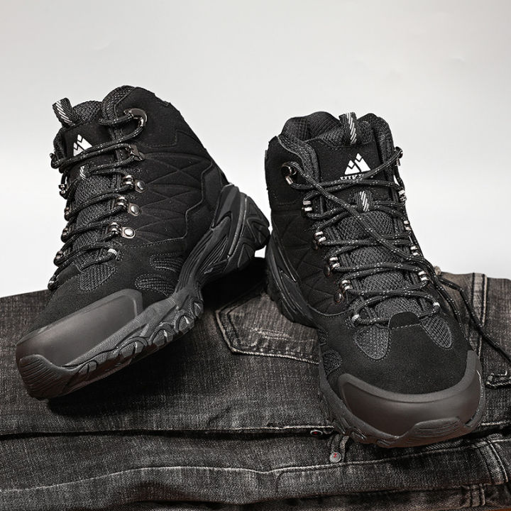 HIKEUP%20Brand%20Professional%20Outdoor%20Hiking%20Boot%20Genuine%20Leather%20Trekking%20Mountain%20Sneakers%20Camping%20Men%20Shoes%20Tactical%20Hunting%20Boot%20-%20Image%206