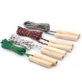 Wooden Handle Skipping Rope Color Random Gym Fitness Equipment. 