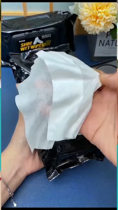 Shoes wipes | Shoes Cleaning wipes | Shoe Cleaner For Unisex Tissue Paper | Pack Of 80 Wipes