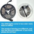 Tuya Smart Life LED Light Strip Bluetooth Control DC12V 5M SMD 5050 54LEDs/M Flexible Rope Lamp For Desktop Screen TV BackLight. 