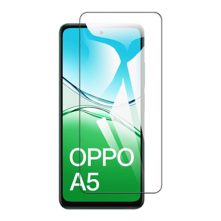 Oppo A5 2025 Tempered Glass Screen Protector Polish Glass For A5 2025