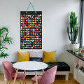 Shoe Charms Organizer With 180 Holes, Hanging Shoe Charm Holder, Shoe Decoration Clog Charms Display, Collection Holder. 