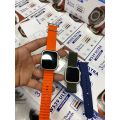 WS39 Ultra SmartWatch (with three bands). 