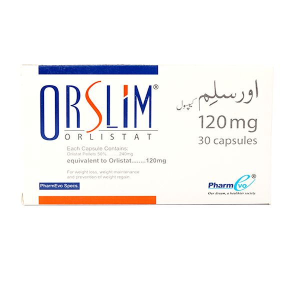 Orslim Capsules 120Mg (1 Strip = 10 Capsules)