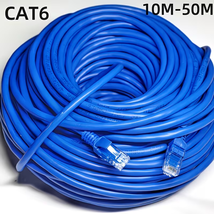 Cat6 Ethernet Cable 3M/5M/10M/20M/30M RJ45 LAN Patch Cord For Router Computer Cameras