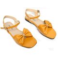 Metro Flat Sandals for Women European Beautiful Formal Sandals Low Heel for Women. 