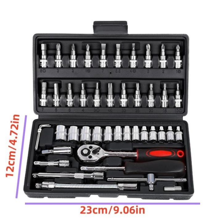 1%20Set%20of%2046-Piece%20Car%20Repair%20Tool%20Set,%20Ratchet%20Wrench%20Tool%20Box,%20Car%20Maintenance%20Socket%20Repair%20Kit,%20Hardware%20Kit,%20Multifunctional%20Car%20Repair%20Tool%20Kit%20-%20Image%206