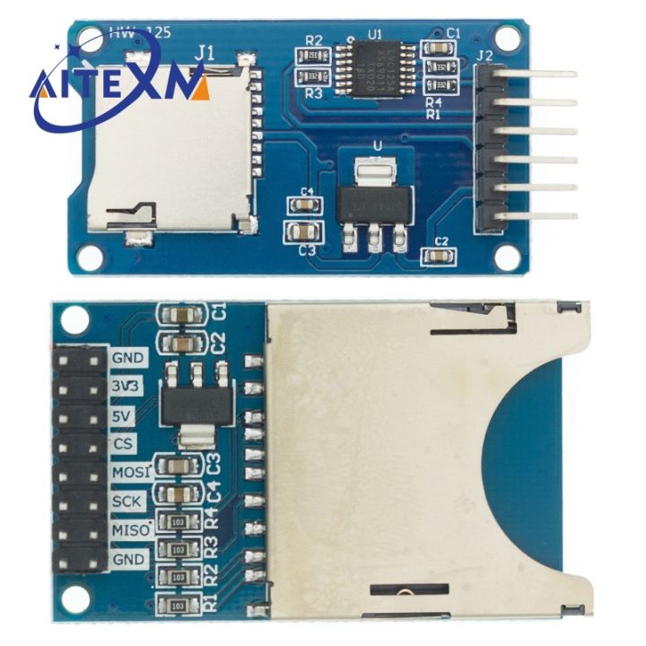 Micro SD Storage Expansion Board Micro SD TF Card Memory Shield Module SPI For Arduino Promotion