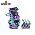 TANKE bicycle  seat post clamp aluminum alloy ultra light quick release road fixed gear MTB mountain bike parts 31.8mm 34.9. 
