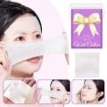 80/200 PCS Disposable Wet-compress Cotton Pad Portable Breathable Stretchable Open Type Facial Pre-Makeup Moist Cotton Pads. 