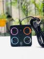 Heavy Duty Multi-Plug Extension Power Adapter or an Extension Board with 4 Sockets (4 USB ports & 1 Type- C) with 2 meter copper wire used in office & home etc. 