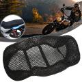 Motorcycle 3D Mesh Fabric Anti-skid Pad Scooter Seat Cover Electric Cushion Bike Seat Breathable Cover Summer Covers New. 