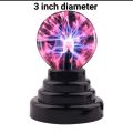 Plasma ball and bulb for physics experiments. 