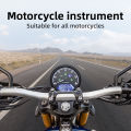 Universal Motorcycle Instrument Digital LCD Speedometer Meter Sensor Tachometer 0~12000RPM for 1-4 Cylinder Motorbike 12V. 