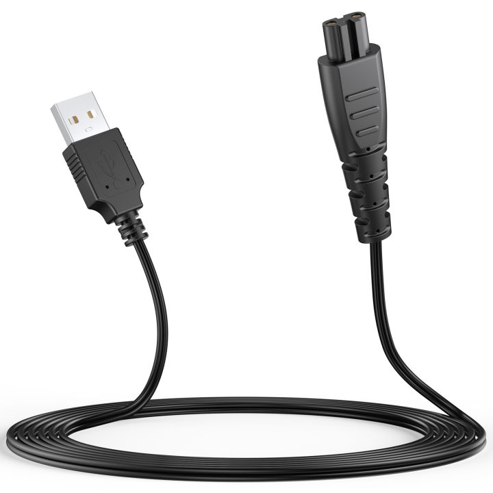 5V 1A Charging Cable For Remington Shaver HC5870 HC4250 PF7500 PF7600 PG6250 PG6255 PG6170 PG6171 XF8550 XF8700 XR1400 XR1430