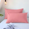 2pcs Brushed Pillowcase, Soft Breathable Pillowcase, Premium Quality Pillow Covers For Bedroom Sofa Home Decor, Without Pillow. 