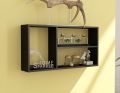 Engineered Wood Rectangle Shelf | Wall Mounted Wooden Kitchen Shelves | Rectangle Wall Shelve for Living Room, Bedroom & Wall Floating Bookshelf. 