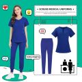 Wholesale Operating Room Scrubs Set Medical Uniform Hospital Working Clothes Medical Supplies Nurse Dental Surgery Suit Workwear. 