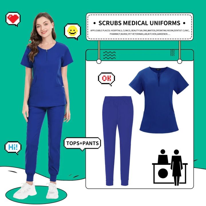 Wholesale%20Operating%20Room%20Scrubs%20Set%20Medical%20Uniform%20Hospital%20Working%20Clothes%20Medical%20Supplies%20Nurse%20Dental%20Surgery%20Suit%20Workwear%20-%20Image%207