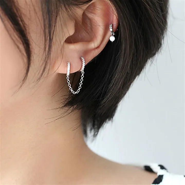Huitan%20One%20PCS%20Hot%20Sale%20Two%20Hole%20Piercing%20Earrings%20for%20Women%20Brilliant%20Crystal%20Zircon%203%20Metal%20Color%20Chain%20Earring%20Party%20Jewelry%20-%20Image%203
