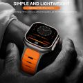 For Iwatch Series 11 10 9 8 7 6 5 4 SE3 Ultra 1 2 Silicone Strap Sports Band for Watch 49mm 46mm 45mm 44mm 42mm 41mm 40mm.
