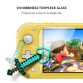 DATA FROG Tempered Glass Screen Protector Compatible Switch Lite Transparent HD Clear Screen Protector for Switch Lite.
