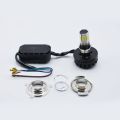 Bike Led Headlight Bulb M6 Headlight Lamp with Flasher 3 in 1 Modes for Motorcycle Universal. 