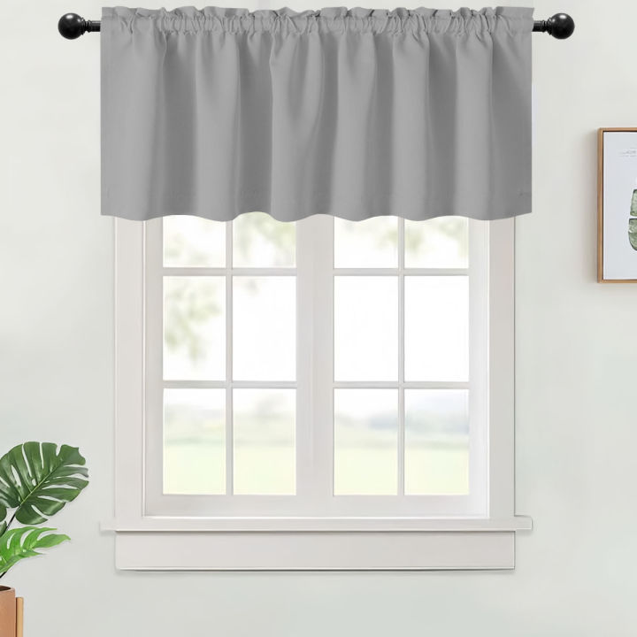 1PC,%20Valance%20Curtains%20Blackout%20Thermal%20Insulated%20Rod%20Pocket%20Window%20Treatment%20For%20Kitchen%20Living%20Room%20Bedroom%20Home%20Decoration%20-%20Image%205