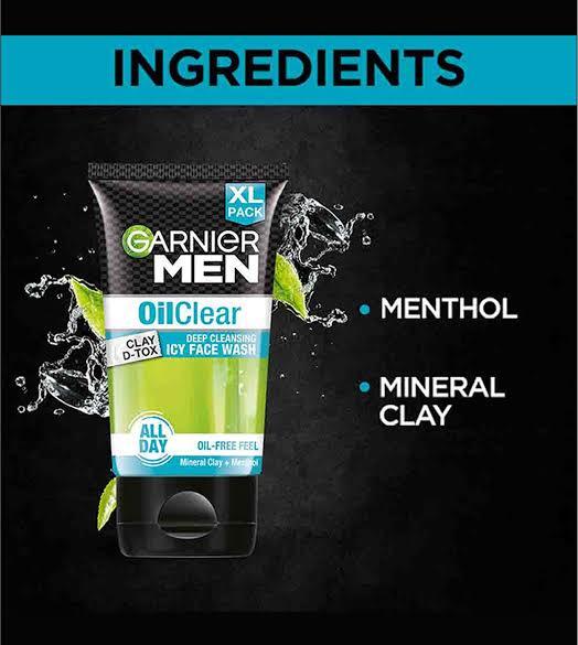 GARNIER%20MEN%20Oil%20Clear%20ICY%20Face%20Wash%20-%20150G%20-%20Image%202