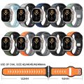 For Iwatch Series 11 10 9 8 7 6 5 4 SE3 Ultra 1 2 Silicone Strap Sports Band for Watch 49mm 46mm 45mm 44mm 42mm 41mm 40mm.