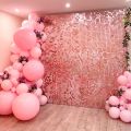 2M Birthday Party Decoration Backdrop Curtain Sequin Wedding Decor Background Baby Shower Glitter Backdrop Adult Anniversary.