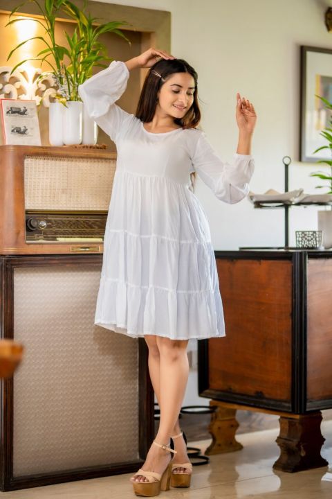 Tulle%20frock%20design%20collection%20viscose%20ladies%20women%20red%20blue%20black%20short%20round%20neck%20long%20sleeved%20-%20Image%207