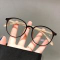 Fashion glasses, blue light filter glasses, Korean-style round frame glasses men and women, blue light protection glasses. 