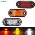 10PCS Warning Lights LEDs Diode Light Trailer Truck Yellow Orange White Red LED Side Marker Lamp 12V 24V.