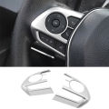 For Toyota Harrier Venza Crown RAV4 XA50 Camry Corolla E210 2020 2021 2022 2023 2024 Car Steering Wheel Button Cover Accessories. 