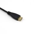 1080p 3D Mini HDMI-compatible to  Micro HDMI-compatible Cable For GoPro Sony Projector's Public to Public 0.3M 1M 1.8M Cable. 