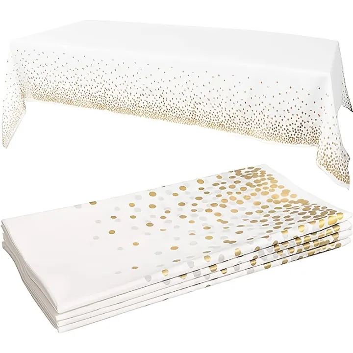 Elegant%20Dot%20Disposable%20Tablecloth,%20137%20X%20274cm%20-%20Ideal%20for%20Birthday%20Parties%20Weddings%20Youngsters%20Showers%20and%20Special%20Occasions%20-%20Image%202