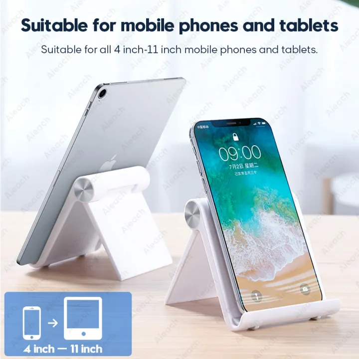 Desktops%20Holder%20For%20Tablet%207.9%20to%2011%20inch%20,%20Adjustable%20Folding%20Bracket%20Tablet%20Stand%20For%20iPad%20%20%20Mobile%20Phone%20Support%20-%20Image%202