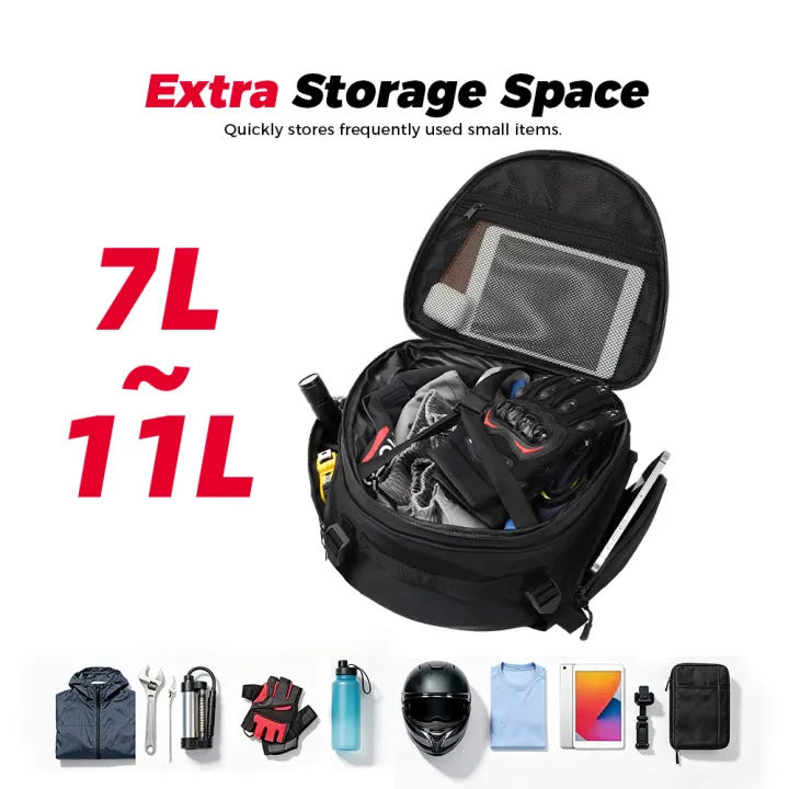 KEMIMOTO%20Motorcycle%20Tail%20Bag,%20Dual%20Use%20Motorcycle%20Rear%20Seat%20Bag%20with%20Waterproof%20Rain%20Cover%20Expandable%20Motorbike%20Bags%20-%20Image%204