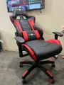 RESPAWN 110 Gaming Chair - Gamer Chair PC Computer Chair, Ergonomic Gaming Chairs, Office Chair with Integrated Headrest, Gaming Chair for Adults 135 Degree Recline with Angle Lock - Grey Fabric. 