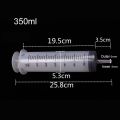 150ml-500ml Reusable Syringe Syringes Pump Measuring 1.3m Tube Feeding Ink Big Syringe Hydroponics Nutrient Large Capacity. 