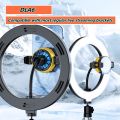 DLA6 Mobile Phone Radiator Semiconductor Backclip Cooling Fan Live Broadcast Gaming Accessories Game Cooler.