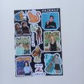 FRIENDS Mini UNCUT sticker sheets -Pack of 4 - A6 size - 15x10 cm. 
