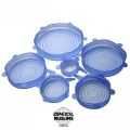 . Silicone Lids - Pack of 6 | BPA-Free, Stretchable & Reusable | Airtight Seal for Bowls, Containers, Jars | Food-Grade, Eco-Friendly & Leak-Proof Covers | Microwave & Freezer Safe | Universal Fit for Round & Square Dishes | Best Kitchen Accessory   2. Si. 