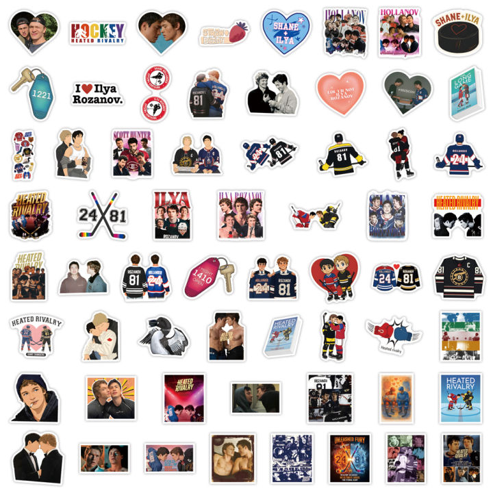 60/120Pcs%20Heated%20Rivalry%20Stickers%20Hockey%20%20DIY%20Stickers%20Scrapbooking%20Phone%20Luggage%20Skateboard%20Vinyl%20%20Waterproof%20%20Decals%20-%20Image%206