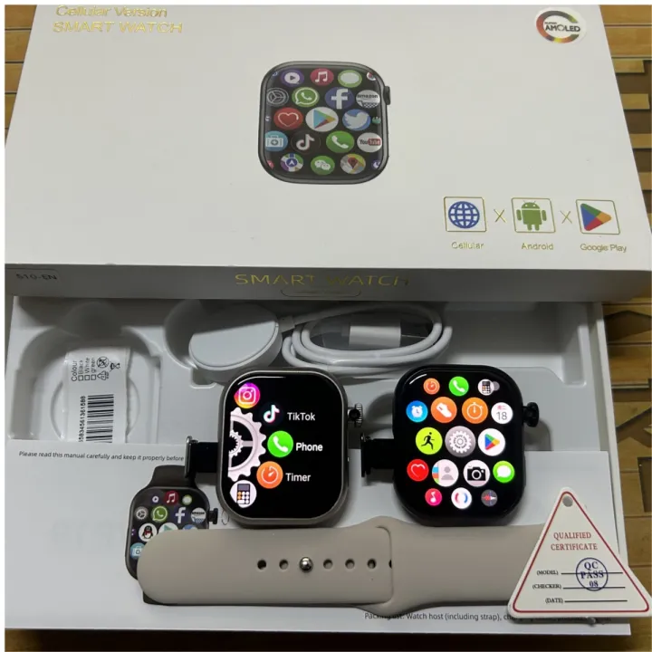 5G%20Smart%20Watch%20S10%20Series%20Android%20800W%20Camera%204G/5G%20LTE%20Sim%20Card%20%20WIFI%202.26%20inch%20490*580%20Amoled%20128GB%20Storage%20Game%20Smartwatch%20-%20Image%203