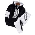 New Mens Tracksuit Printing Single Piece Sweatshirts Sweatpants Casual Hoodie Pants Outdoors Mens Clothing Hot Sales Streetwear. 