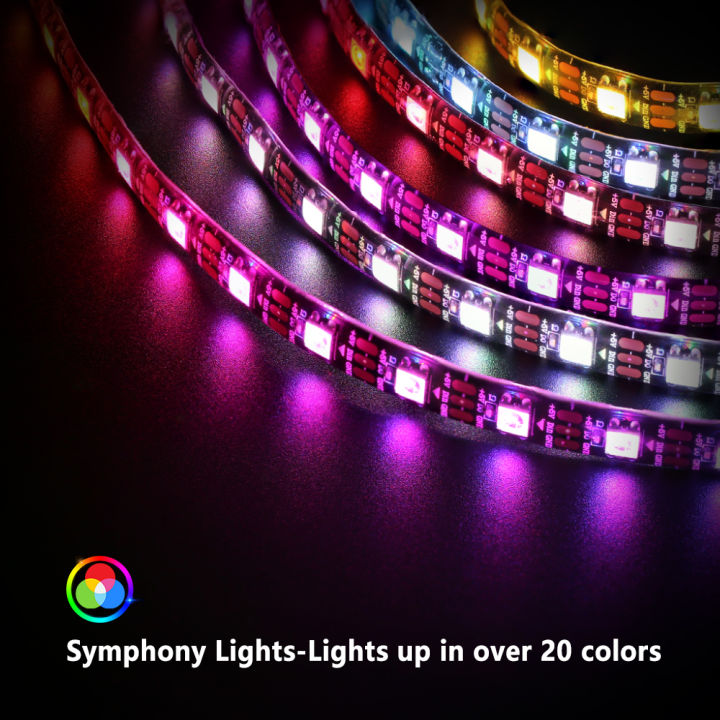 WS2812B%20Smart%20Pixel%20RGBIC%20Led%20Strip%20Light%20DC5V%20USB%20Individually%20Addressable%20IC%2030/60%20Pixels/Leds/m%20IP30/IP65/IP67%20Magic%20Light%20-%20Image%204